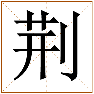 带有荆字的男孩名字 
