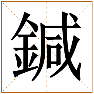 鍼字五行属什么 鍼字在康熙字典里多少画 