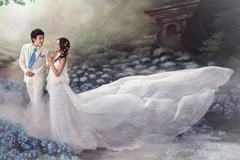 梦见婚纱 穿婚纱