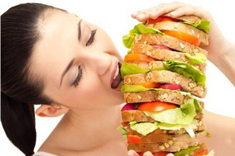 梦见吃得多 饭量大