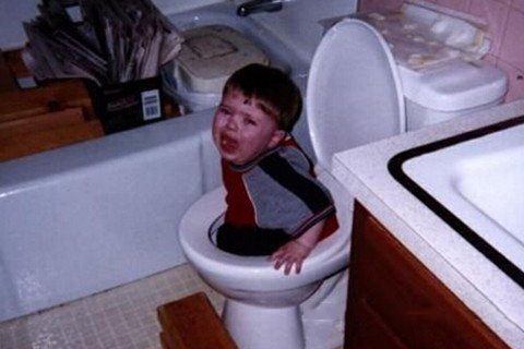 梦见自己掉进厕所里