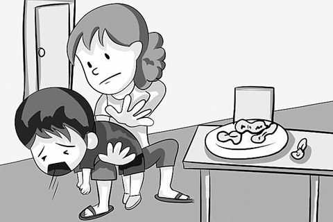 梦见吃东西被噎住