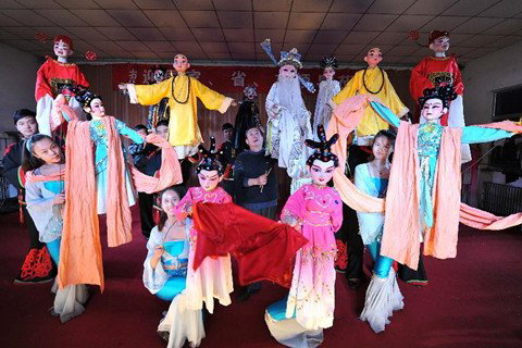 梦见哑剧 木偶戏