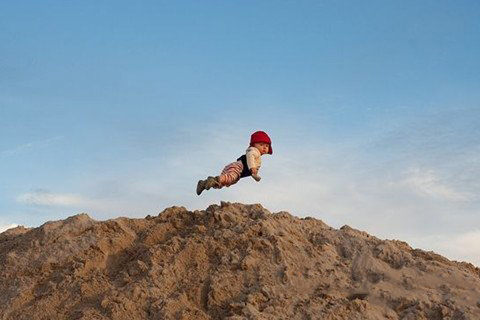 梦见自己飞上天