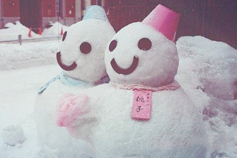 梦见雪人