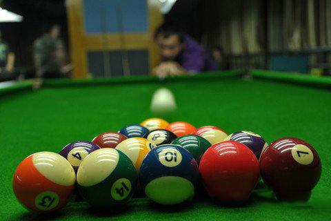 梦见桌球 撞球