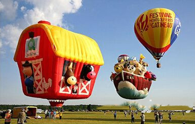 梦见乘坐热气球