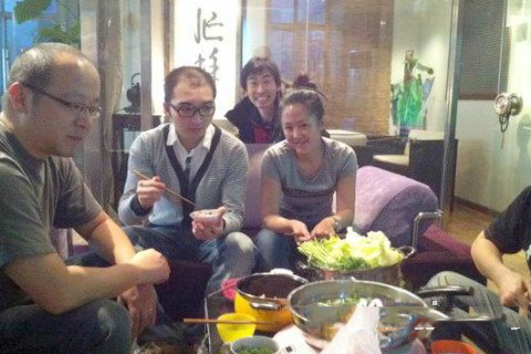 梦见和同学吃饭