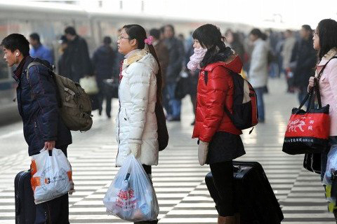 梦见排队等火车