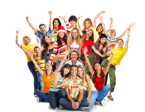 梦见很多人在一起