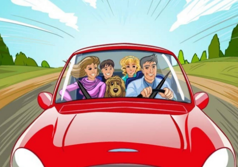 梦见家人开车撞到人