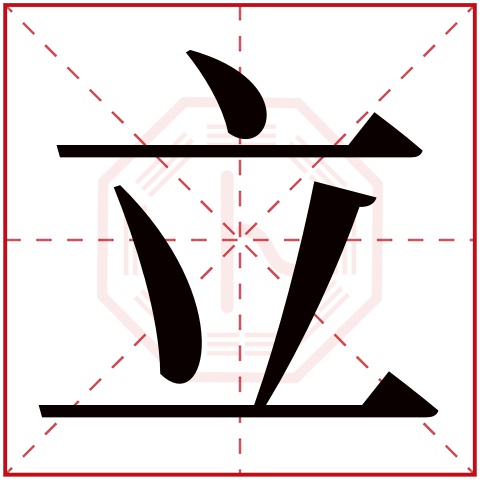 立字五行属什么 立字在康熙字典里多少画 