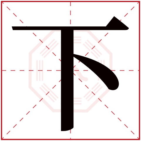 下字五行属什么 下字在康熙字典里多少画 