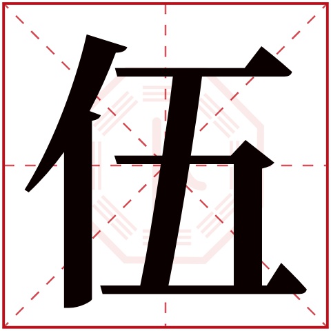 伍字五行属什么 伍字在康熙字典里多少画 