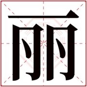 丽字取名女孩 好听的丽字女孩名字 