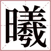 带曦的名字女孩名字 曦字取名女孩名字 